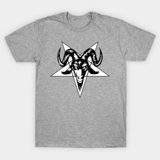 Demon goat geometri T-Shirt